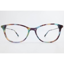 Kirkland Signature KS Serendipity Aqua Tort Eyeglass Frames 51-16-140 Multi