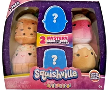 Squishville by Original Squishmallows Sweet Tooth Squad Plush 2-Inch