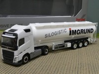 1/87 Herpa Volvo Fh Gl Imgrund Silo-Sattelzug 938181