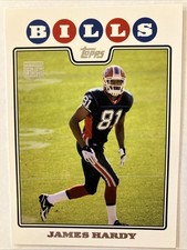 2008 James Hardy Topps Rookie Card #367. rookie card picture