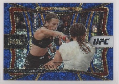 2021 Select UFC Premier Level Blue Disco Prizm 52/99 Joanna Jedrzejczyk #141 pe8