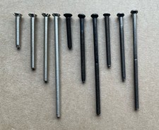 Electrical Extension Screws BLACK or SILVER For Switch Plug & Electric Sockets