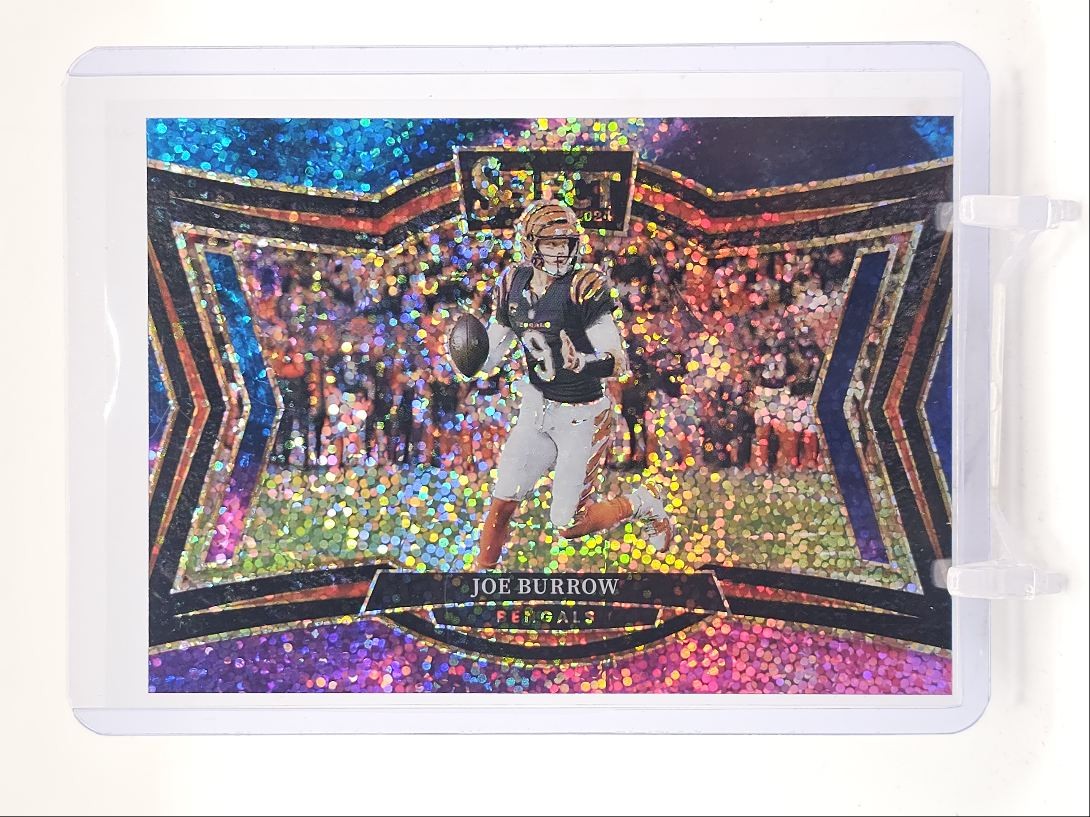 JOE BURROW 2024 SELECT FIELD LEVEL COSMIC PRIZM SP BENGALS Q1702