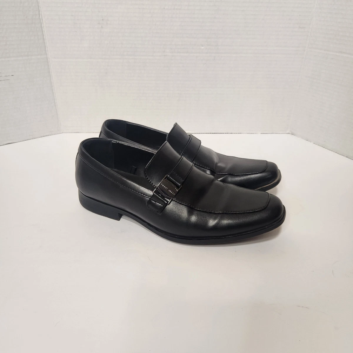 Perry Ellis Portfolio Drexler Mens Black Dress Loafers Shoes 10.5 Wide Perry Ellis Loafers Dress Shoes - Gem main image 4