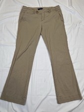 Vintage Y2K American Eagle Low Rise Wide Leg Pants Tan Women  s 6S Streetwear
