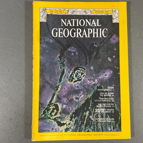 Lot Of 13 National Geographic 1970's Magazines Vintage Paperback Various Months - Foto 9 di 24