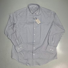 PETER MILLER Hanford Performance Twill Sport Shirt Men's Sz XXL Classic Navy