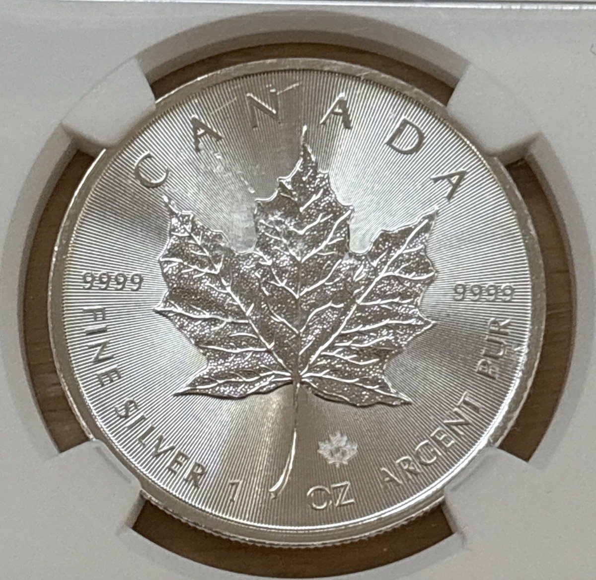 2016 $5 Canada Silver Maple Leaf NGC MS70 FIRST DAY OF ISSUE FDI