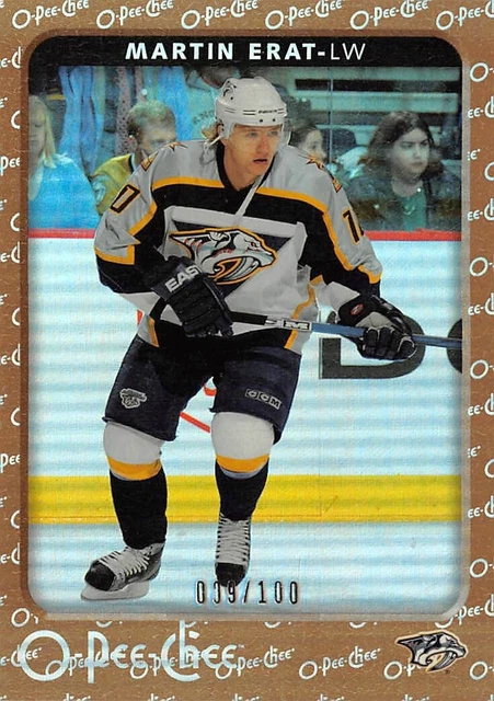 2006-07 O-Pee-Chee Rainbow #281 Martin Erat /100