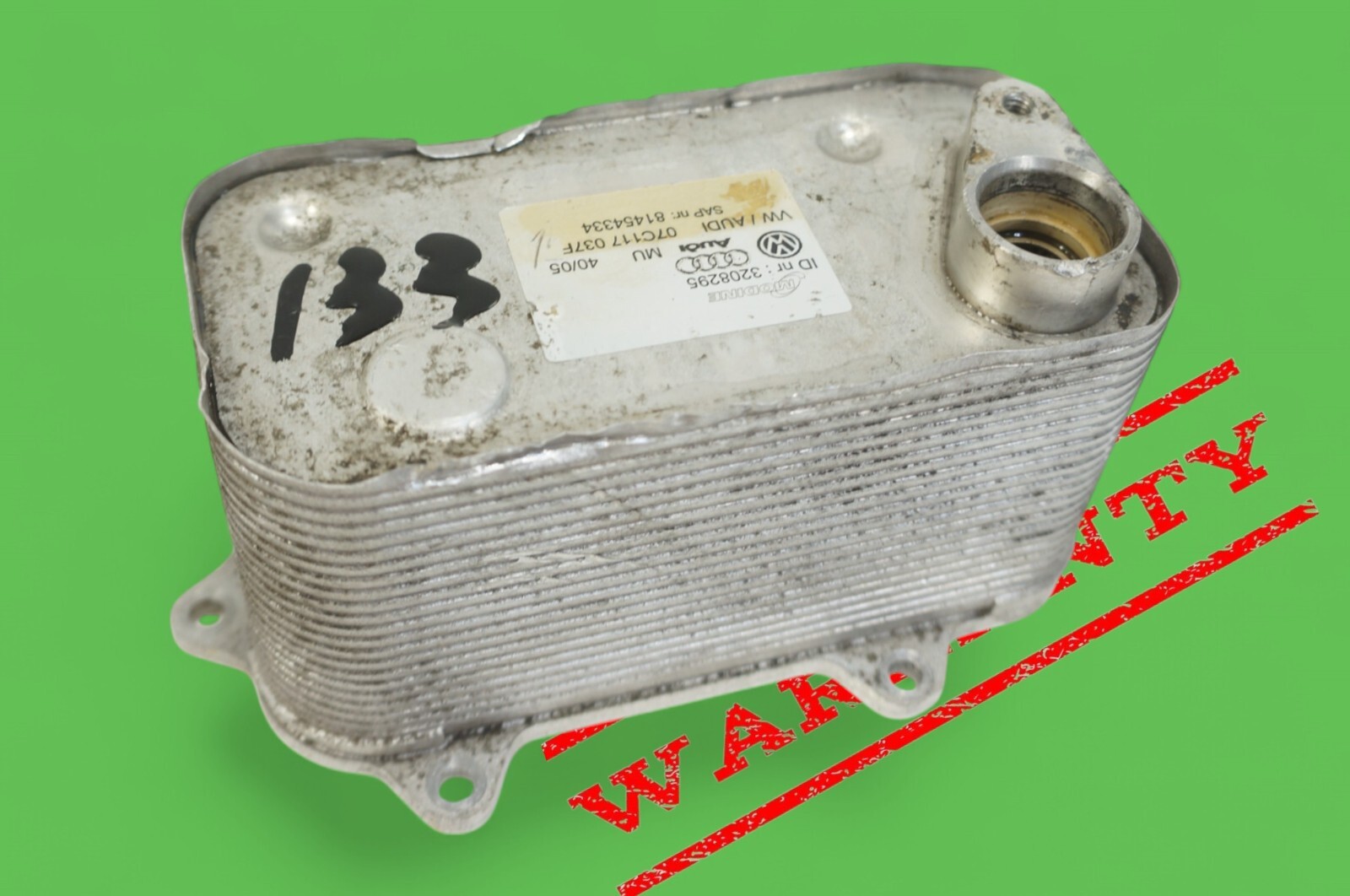 Oem 03-2006 Bentley Continental GT Flying Spur Engine Oil Cooler Radiator