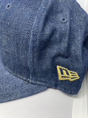 Stussy New Era 9FIFTY デニム キャップ New Era STUSSY Logo Denim 9Fifty Snapback Blue Rare Vintage | eBay