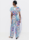 ZARA- Satin Effect Print Jumpsuit -size s- New With tag NWT — photo 4