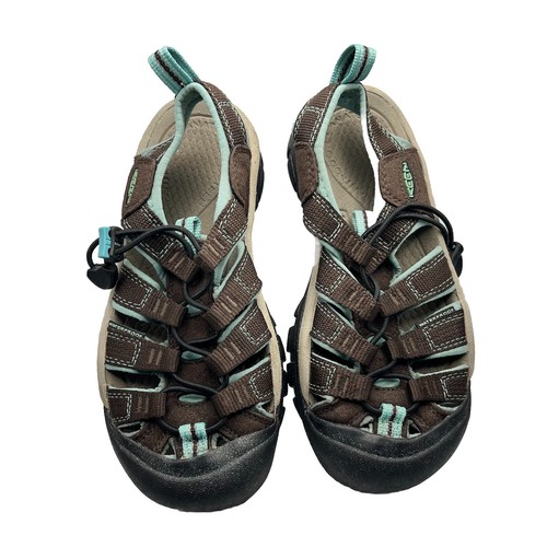 Keen Women’s Sandal Outdoor Hiking Gray and Teal Size 5.5
