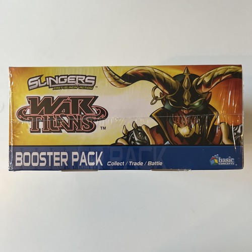 Slingers War Titans Booster Pack Box NEW SEALED - 5 Medal/pack - 24 Packs/box - Picture 7 of 8