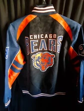 Chicago Bears Men's G-III Embroidered Logo Jacket Large or XL