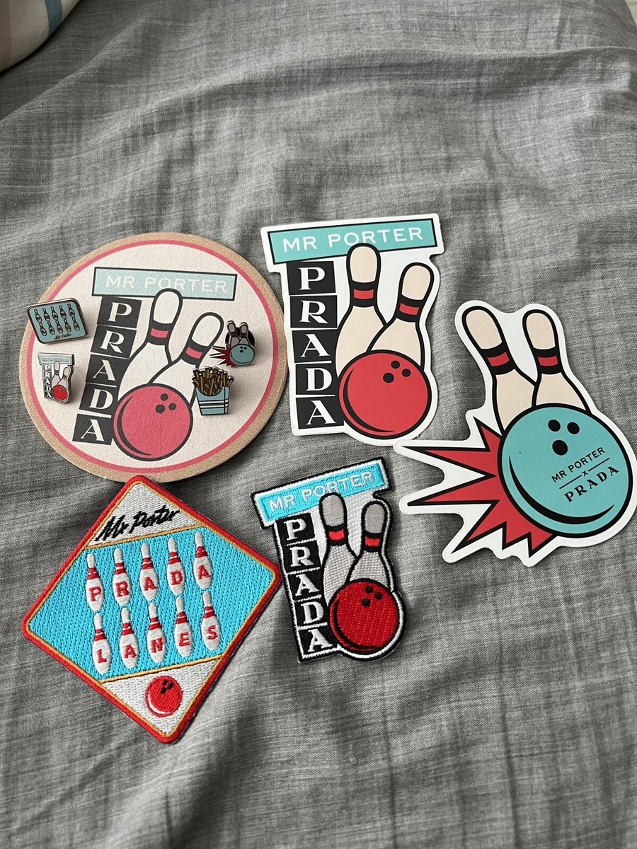 Prada x MR PORTER VIP Collector's Pin / Patch / Sticker / Coaster