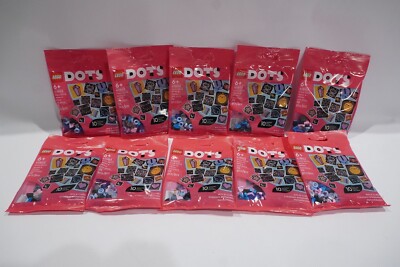 LEGO 41803 Extra Dots Series 8 Glitter and Shine LOT OF 10 115 Piece Packs NEW