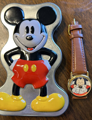 Disney Timeworks Vintage Mickey Mouse Watch 1990\'s Disney Time Works Mickey Mouse Disney Watch Vintage 90s  main image 3