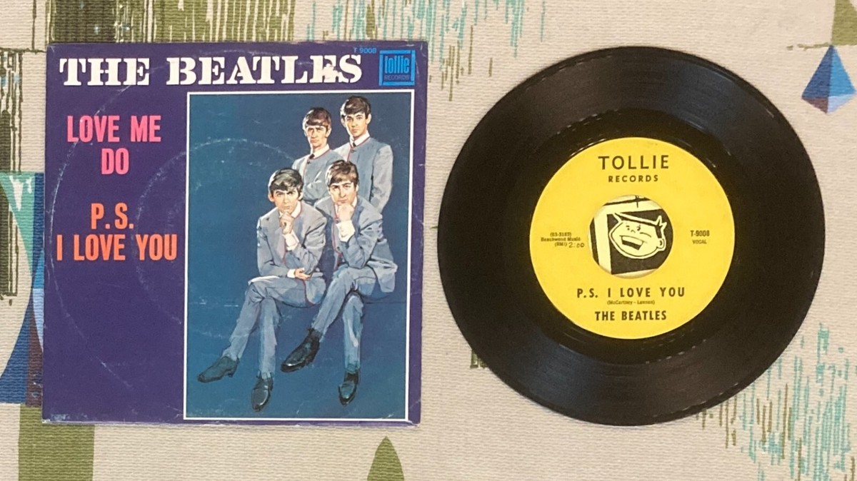 The Beatles 45 w PS Love Me Do / P.S. I Love You 1964 Tollie VG/EX