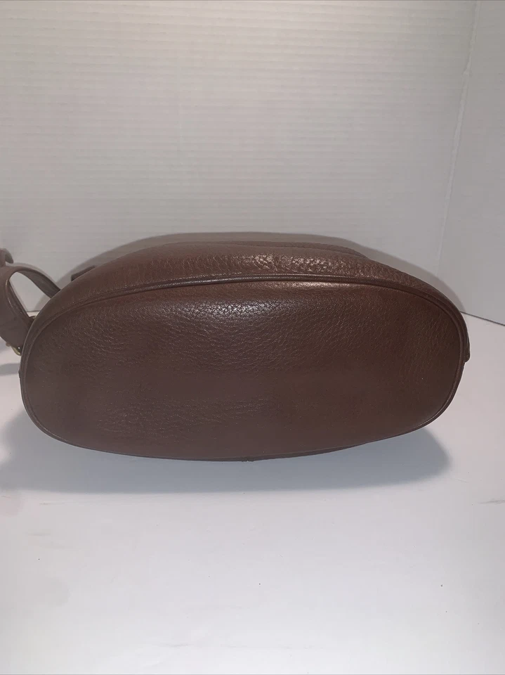 Bolso Bandolera Vintage Nine West Mujer Talla L Cuero Marrón Foto 3 de 4