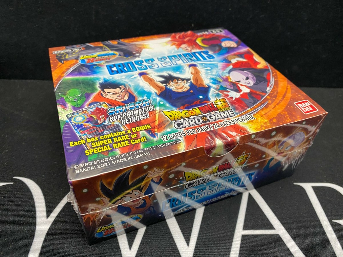 cross spirits booster box Cross Spirits Booster Box (B14) - Dragon Ball Super Card Game (New/Sealed)