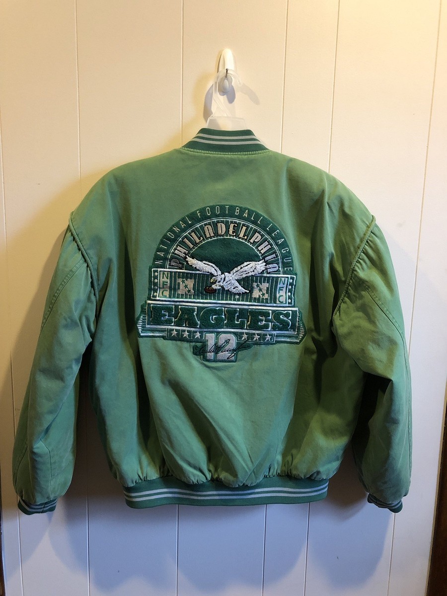Vintage Rare Nutmeg By Campri Philadelphia Eagles jacket XL