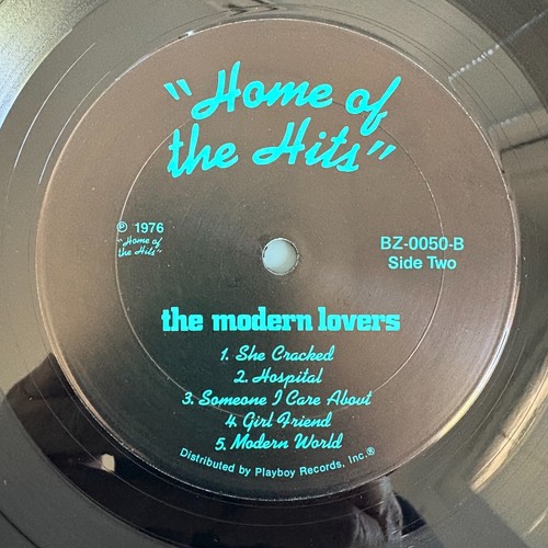 1976 EX LP: SELF TITLED - THE MODERN LOVERS, HOME OF THE HITS BZ-0050 - Picture 4 of 4