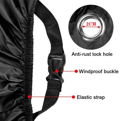 UK Waterproof Mountain Bike Bike Cover Heavy Duty Outdoor Protector for 1/2Bikes - Picture 7 of 10