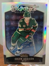 2021-22 O-Pee-Chee Platinum Calen Addison Sweet Selections Rainbow Autograph
