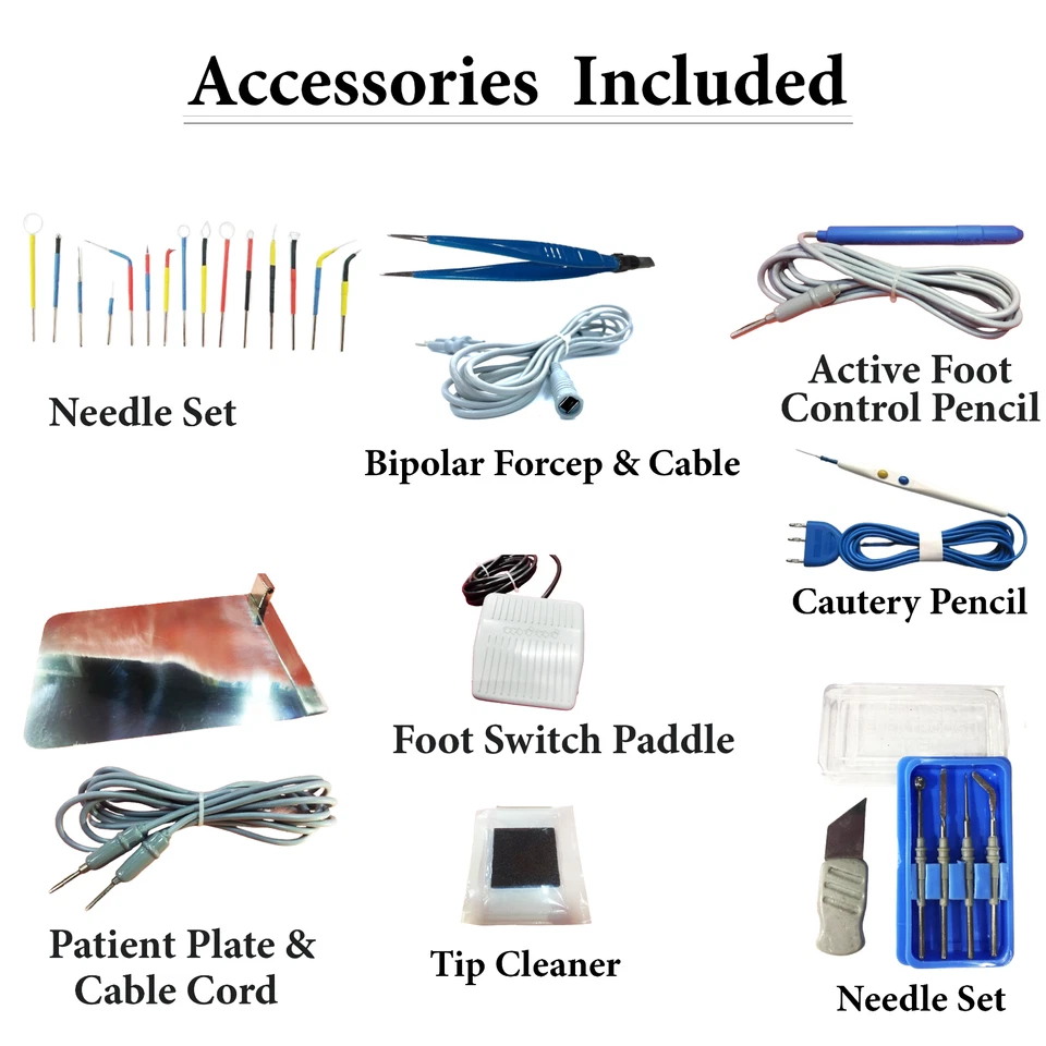 Juego Generador Electroquirúrgico Alto RF Radiofrecuencia Cautery 3.5 Mhz 110V Foto 2 de 4