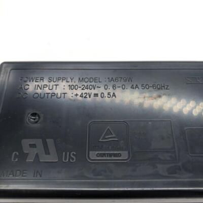 1A679W 42V 0.5A Power Adapter 100-240V Fits For Epson WF-3730 WF-3721 WF-3725