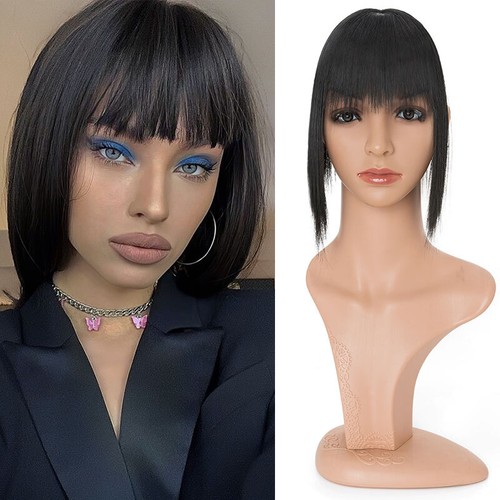 Clip In One Piece Toupee Women Hair Topper Wigs Hairpiece For Thin Hair Balayage - Picture 51 of 58