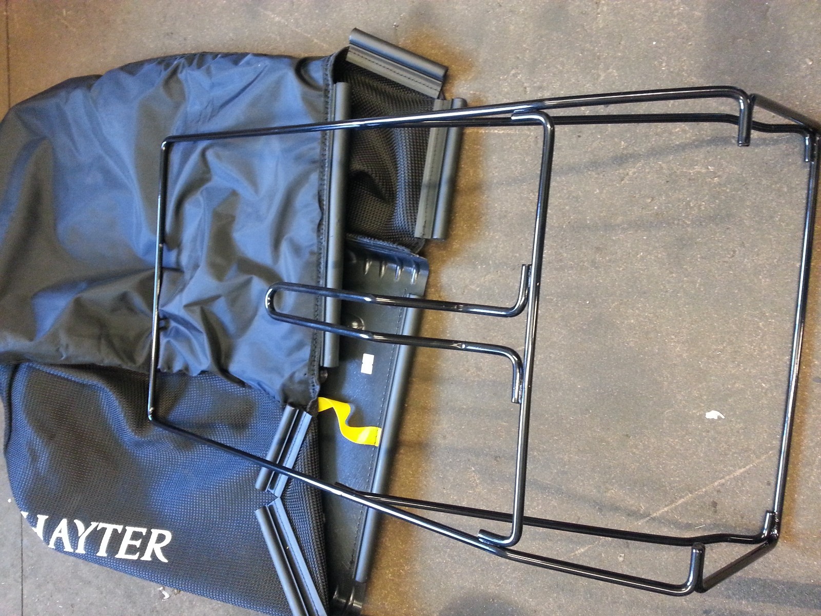 HAYTER HARRIER 48 56 496F G H j 566j GRASS BAG AND FRAME pro sail 111