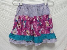 Native American Handmade Little Girl's Frozen Purple Skirt Size Large