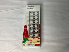 Villaware Ravioli Maker 5400 makes 12 raviolis 1 3/4" square Inch Chef Vintage