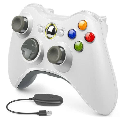 Wireless Controller For Microsoft Xbox 360/ 360Slim/ 360E for Windows 11/10/8/7 - Picture 21 of 36
