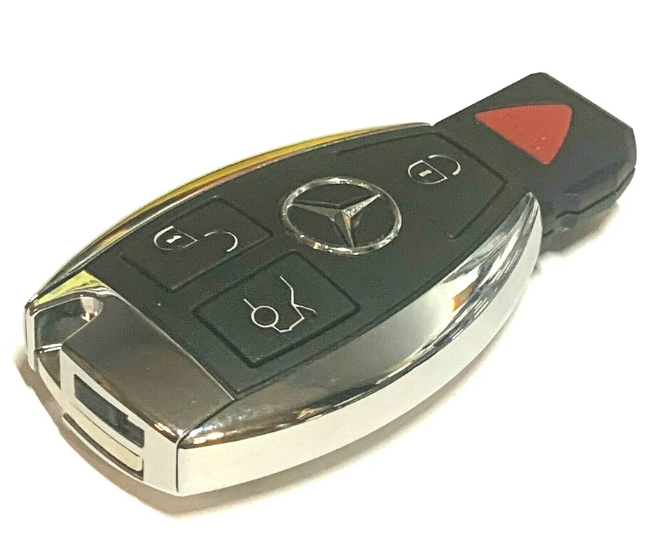 2 Mercedes Benz 1997-2014 / 4-Button Fobik Key / IYZ-3312 NEC & BGA A+++  - Image 3 of 4