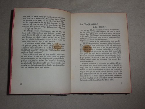 altes Kinderbuch Grimm und Bechstein Deutsche Kindermärchen 1940 21x16cm - Bild 5 von 8