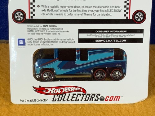 L9-41 HOT WHEELS RED LINE CLUB - GMC MOTOR HOME - 2004 SELECTION SERIES - NIB - Bild 9 von 10