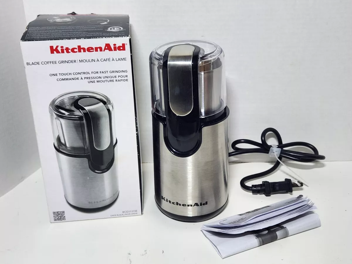 KitchenAid Blade Coffee Grinder BCG111OB - Onyx Black