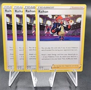 raihan pokemon card signed Raihan 140/159 - Crown Zenith