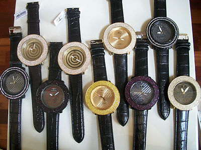Men's 4 Row Plain/Map Dial TECHNO PAVE Fashion  Hip Hop Watch