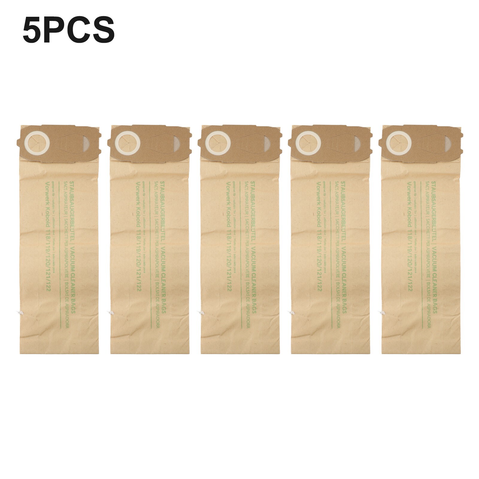 Durable`5pcs Dust`Bags For`VK 118`119 120 121 122 Vacuum`Cleaner