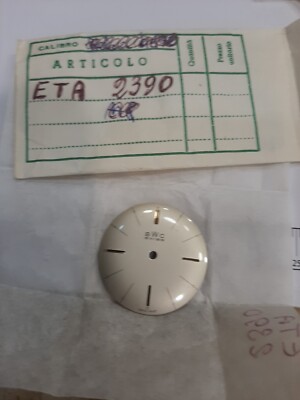 Eta 2390 (BWC) Zifferblatt ca. 29 mm gebraucht siehe Fotos