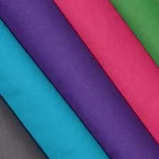Stretch Broadcloth Fabric Cotton Polyester Blend 59" Inch Solid Colors Per Yard