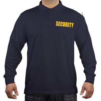 Ryno Gear Performance Lightweight Breathable 100% Polyester Security Long Sleeve