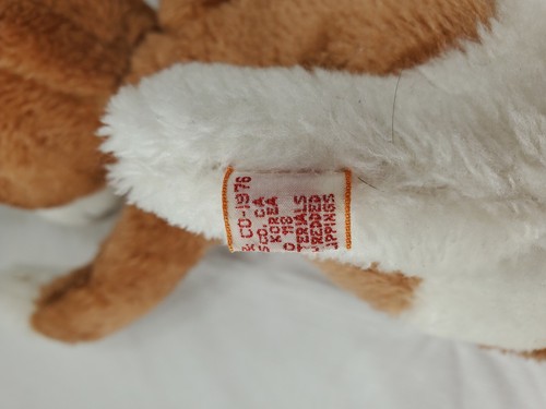 VINTAGE 1976 R DAKIN HUGGING KISSING BROWN PUPPY DOGS STUFFED ANIMAL PLUSH TOY - Picture 5 of 10