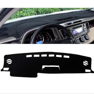 Details About For Toyota Rav4 2013 2014 2015 Black Dashboard Cover Dashmat Dash Mat Pad
