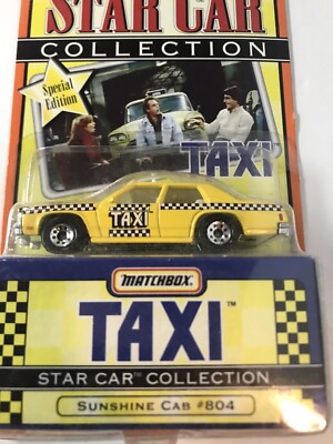 TAXi('97仏)　1&2&3&4 Taxi Tv Series Cab Car #804Series1 Special Ed. Matchbox Star Car