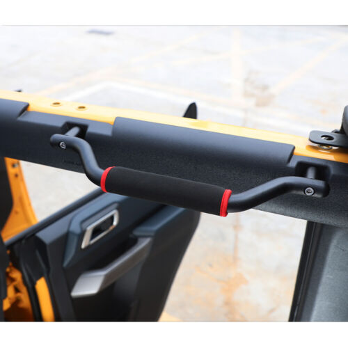 2X Rear Top Roll Bar Grab Handles Grip For Ford Bronco 21+ Interior Accessories - Picture 6 of 10